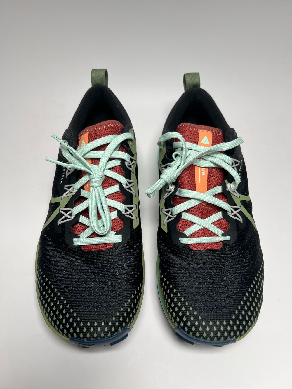 Nike React Pegasus Trail 4 Walking Hiking Shoes Black DJ6159-004 Women Sz 8 NEW - Picture 3 of 7